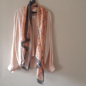 Remain Birger Christensen V-Neck Blouse - Soft Pink